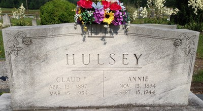 Hulsey, Claud & Annie Forester, Holly Springs Cem, Hall Co, GA.jpg