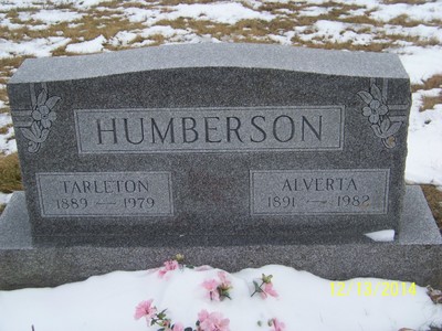 Humberson, Tarlton & Alverta Sophia Frazee, Blooming Rose Cemetery, Friendsville, Garrett Co, MD.jpg
