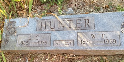 Hunter, William Finis & Elizabeth Caroline Dukes, Concord Cem, Hopkins Co, KY.jpg