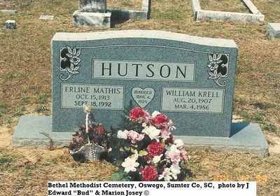Hutson, William Krell, Bethel Meth Cem, Sumter Co, SC.jpg