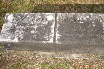 Hutto, Thomas L & Annie R, Ott Cem, Orangeburg Co, SC.jpg