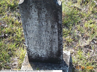 Idom William W, Brown Cemetery, Cass Co, TX.jpg
