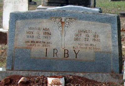 Irby, Emmet J & Minnie Ada Hartt, Bethel Cem, Nacogdoches Co, TX.jpg