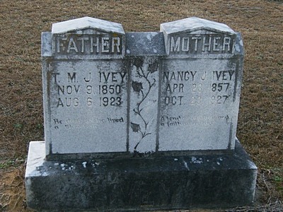 Ivey, Thomas M & Nancy Jones, Little Bear Cem, Warren Co, GA.jpg