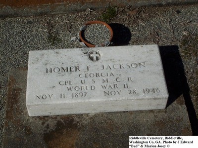 Jackson, Homer F, Riddleville Cem, Washington Co, GA.jpg