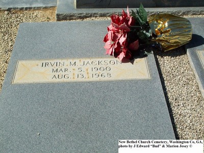 Jackson, Irvin M, New Bethel Church Cem, Washington Co, GA.jpg