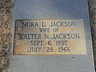 Jackson, Nora Evelyn Doolittle, Brownwood Cem, Washington Co, GA.jpg