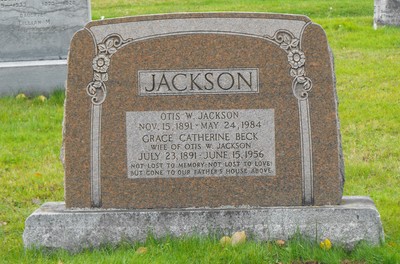 Jackson, Otis W & Grace Catherine Beck, Murray River Cem, P.E.I. Canada.jpg