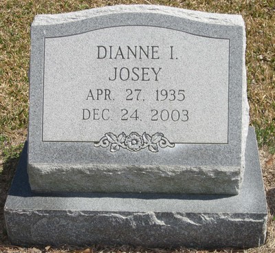 Josey, Dianne Ingrahm, Hopewell Cem, Florence Co, SC.jpg
