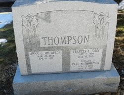 Thompson, Carl H & Frances Edith Josey, New Pine Grove Cem, New Haven Co, CT.jpg