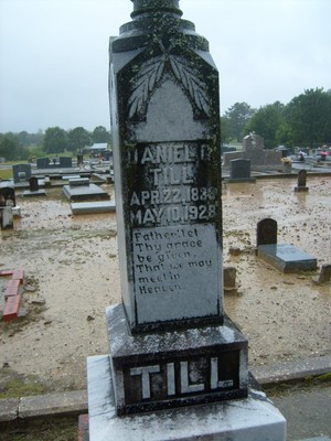 Till, Daniel Green, Mount Pleasant Cemetery, Butler Co, AL.jpg
