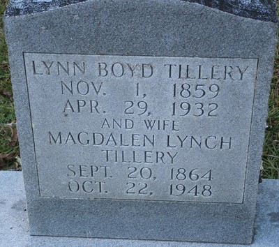 Tillery, Lynn Boyd & Magdalen Lynch, Cedarwood Cem, Halifax Co, NC.jpg
