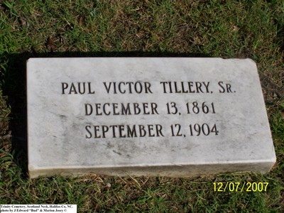 Tillery, Paul Victor Sr,  Trinity Cem, Halifax Co, NC.jpg