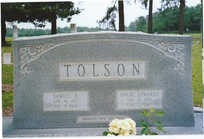 Tolson, Samuel B & Angie Edwards, Saint Paul Cem, Darlington Co, SC.jpg