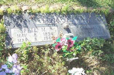 Tomczak, Pete & Cecelia Warzniah, St Mary's Cemetery, Waller Co, TX.jpg