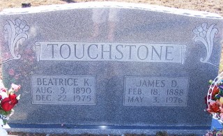 Touchstone, James D & Beatrice Kittrell, Slay Cem, Green Co, MS.jpg