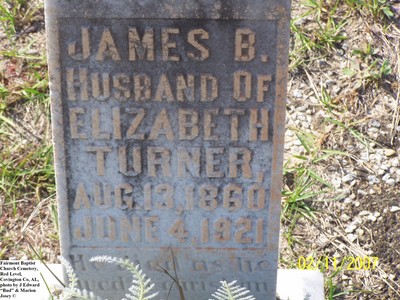 Turner, James B, Fairmount Baptist Ceml, Covington Co, AL.jpg