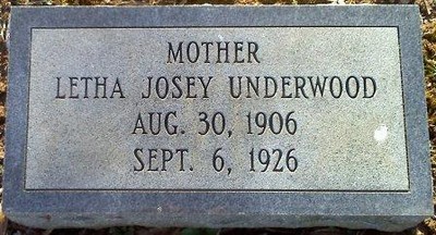 Underwood, Letha May Josey, Meherrin Cem, Lunenburg Co, VA.jpg