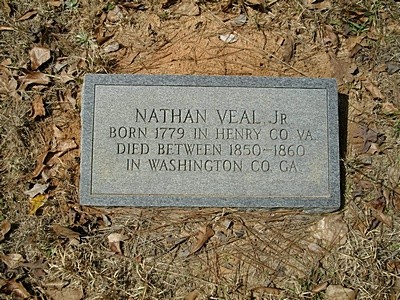 Veal, Nathan Jr, Nathan Veal Cem, Washington Co, GA.jpg