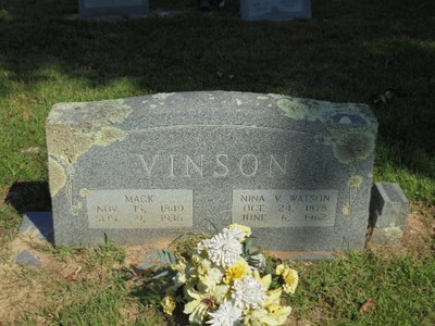 Vinson, Mack & Nina Watson, Vinson Cem, Rusk Co, TX.jpg