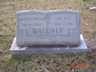 Waldrep, Pinckney & Frances Wilson, Rice Cemetery, Polk Co, TX.jpg