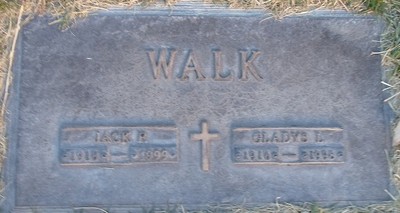 Walk, Jack Francis & Gladys Lorene Josey, Sunset Cem, Bernalillo Co, NM.jpg