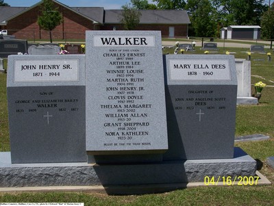 Walker, John Henry & Mary Ella Dees, Huffines Cem, Cass Co, TX.jpg
