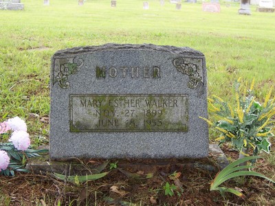 Walker, Mary Esther Bigford, Condon Grove Cemetery, Johnson Co, OK.jpg