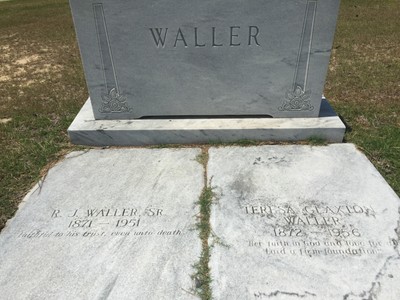 Waller, Robert Jordan & Teresa Jane Claxton, Swainesboro Cem, Emanuel Co, GA.jpg
