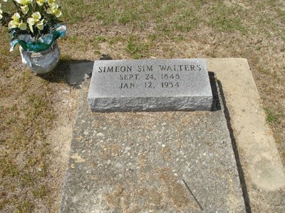 Walters, Simeon, Bethsaida Baptist Church Cemetery, Decateu Co, GA.jpg