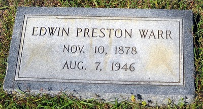 Warr, Edwin Preston, Lamar Cemetery, Darlington Co, SC.jpg