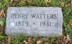 Watters, Henry D, Oakwood Cemetery, Niagara Co, NY.jpg