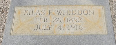 Whiddon, Silas F, Sisters Cemetery, Washington Co, GA.jpg