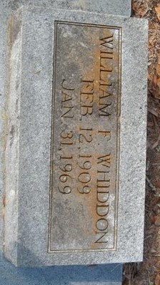 Whiddon, William F, Dade City Cemetery, Pasco Co, FL.jpg