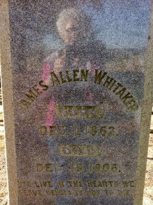 Whitaker, James Allen, McTyiere Family Cemetery, Nash Co, NC.jpg