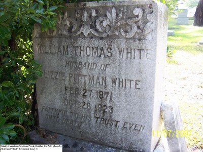White, William Thomas, Trinity Cem, Halifax Co, NC.jpg