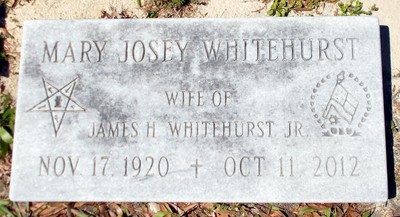 Whitehurst, Mary Lou Josey, Mount Hope Cem, Florence Co, SC.jpg