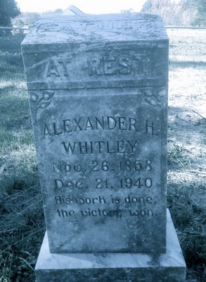 Whitley, Alexander Hines, Joshua Whitley Cem, Nash Co, NC.jpg