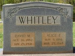 Whitley, David Malachi & Alice E Williams, West Concord Cem, Cabarrus Co, NC.jpg