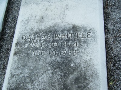Whittle, Dallas, Wesley Chapel Cemetery, Butler Co, AL.jpg