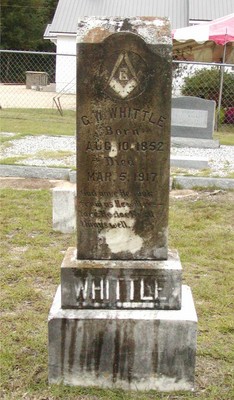Whittle, George W, Mount Carmel Cemetery, Dale Co, AL.jpg