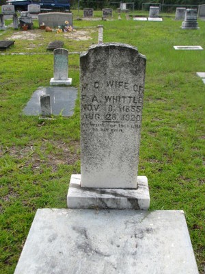 Whittle, Martha Caroline Kirksey, Macedonia Cem, Butler Co, AL.jpg