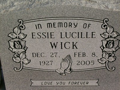 Wick, Essie Lucille Wilcox, Carnagie Cem, Caddo Co, OK.jpg