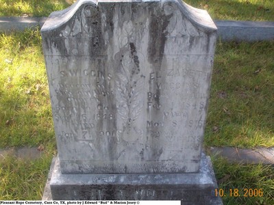 Wiggins Leonard.S. & Elizabeth, Pleasant Hope Cem, Cass Co, TX.jpg