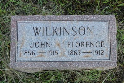 Wilkinson, John P & Florence M Salter, Old East Cem, Upshur Co, TX.jpg