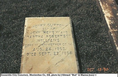 Williams, Henry Clifton, Greenville Cem, Meriweather Co, GA.jpg