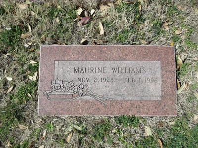 Williams, Maurine Cathey, Laurel Land Cem, Dallas Co, TX.jpg