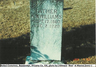 Williams, William M, Bethel Cem, Decatur Co, GA.jpg