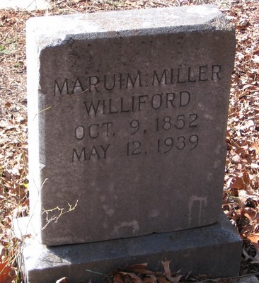 Williford, Marium Miller, Brent Cem, Monroe Co, GA.jpg