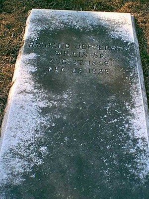 Willis, Richard Jefferson, Hillview Cem, Troup Co, GA.jpg